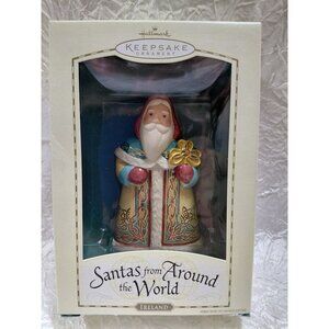 NOB Santas From Around The World Ireland Hallmark Keepsake Ornament IRELAND